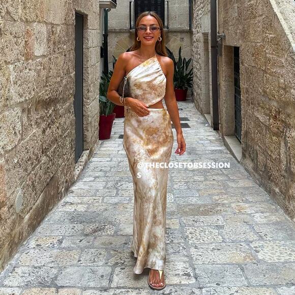 ZARA BLOGGER FAVE!!! Sleeveless Flowy Long Dress LAST ONE!!! - Picture 12 of 16